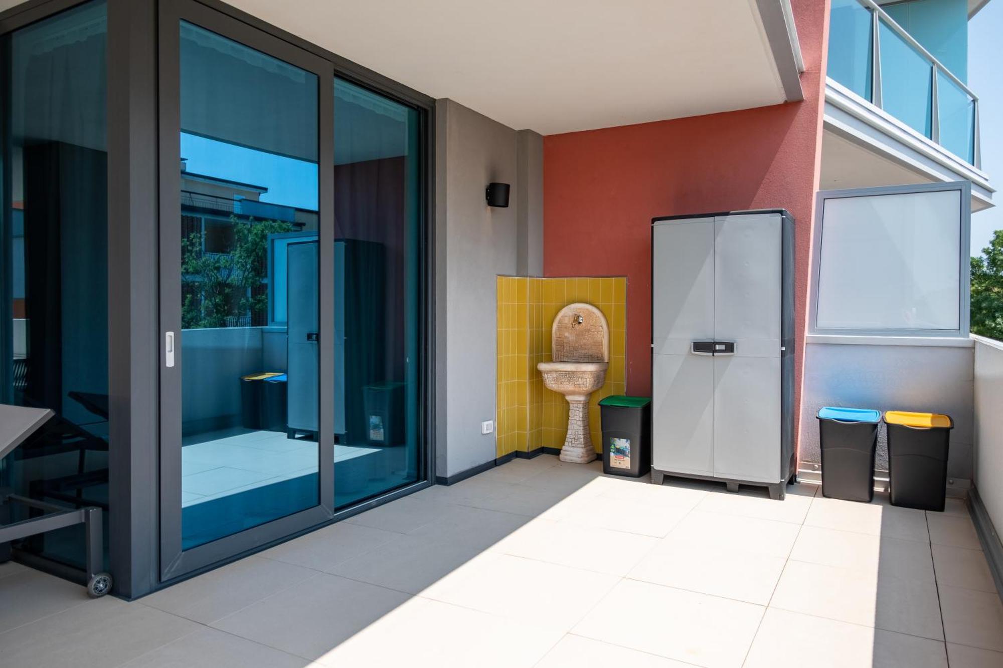 Aparthotel Zefiro Com Design, Large Terrace, Bike, Near Beach And Thermal غرادو المظهر الخارجي الصورة